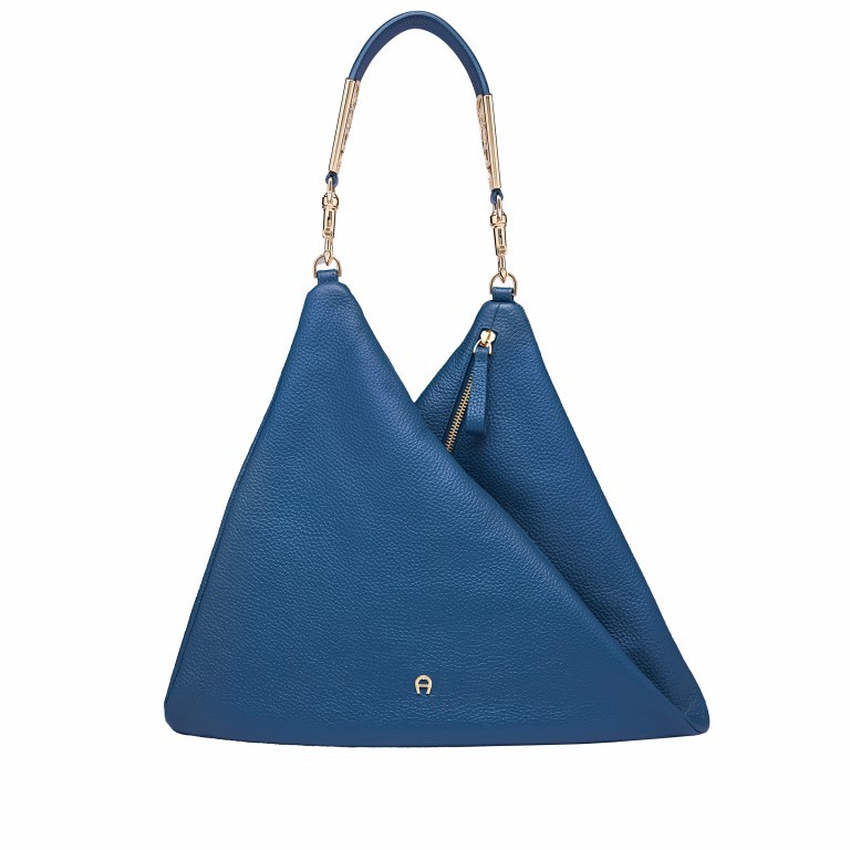 Beuteltasche Carlie M 136-401 Persian Blue, Farbe: blau/petrol, Marke: AIGNER, EAN: 4055539199721, Bild 1 von 6