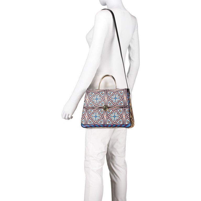 Handtasche Genoveva Medina M Multicolour, Farbe: bunt, Marke: AIGNER, EAN: 4055539198953, Abmessungen in cm: 29x22x11, Bild 3 von 5
