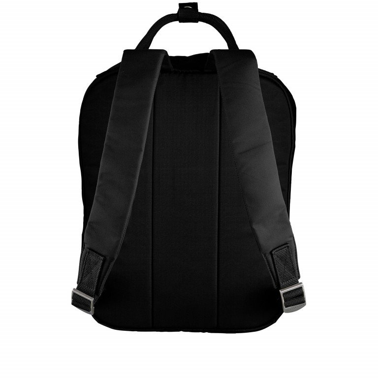 Rucksack Greenland Zip Black, Farbe: schwarz, Marke: Fjällräven, EAN: 7323450390853, Abmessungen in cm: 28x36x10.5, Bild 3 von 9