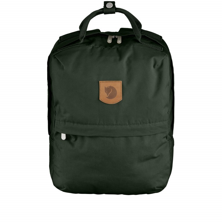 Rucksack Greenland Zip Deep Forest, Farbe: grün/oliv, Marke: Fjällräven, EAN: 7323450451233, Abmessungen in cm: 28x36x10.5, Bild 1 von 9