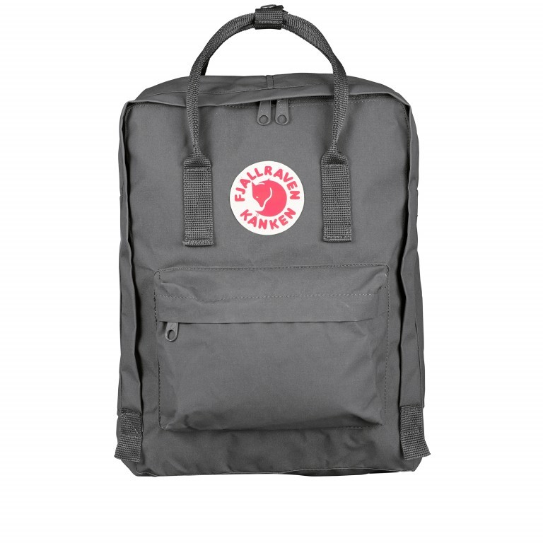 Rucksack Kånken Super Grey, Farbe: grau, Marke: Fjällräven, EAN: 7323450405601, Abmessungen in cm: 27x38x13, Bild 1 von 15