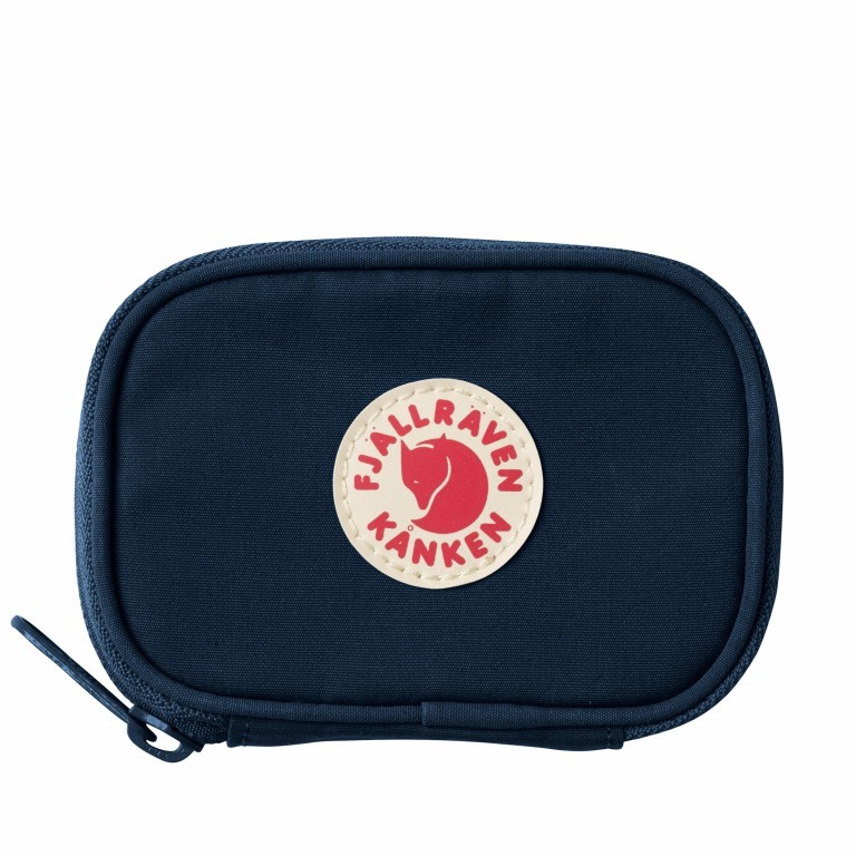 Kartenetui Kånken Card Wallet Navy, Farbe: blau/petrol, Marke: Fjällräven, EAN: 7323450463960, Abmessungen in cm: 11.5x9x2.5, Bild 1 von 3