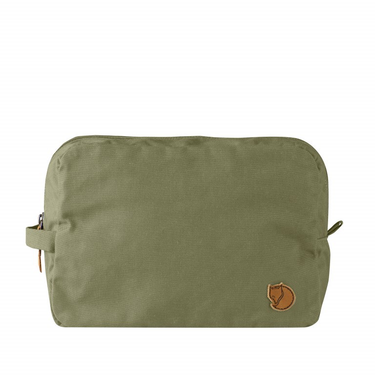 Kosmetiktasche Gear Bag Large Green, Farbe: taupe/khaki, Marke: Fjällräven, EAN: 7323450022341, Abmessungen in cm: 27x19x9, Bild 1 von 2