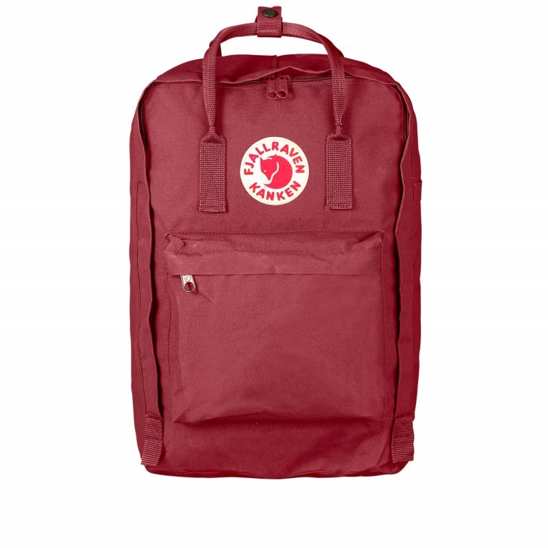 Rucksack Kånken Laptop 17 Zoll Ox Red, Farbe: rot/weinrot, Marke: Fjällräven, EAN: 7392158988730, Abmessungen in cm: 30x42x18, Bild 1 von 15