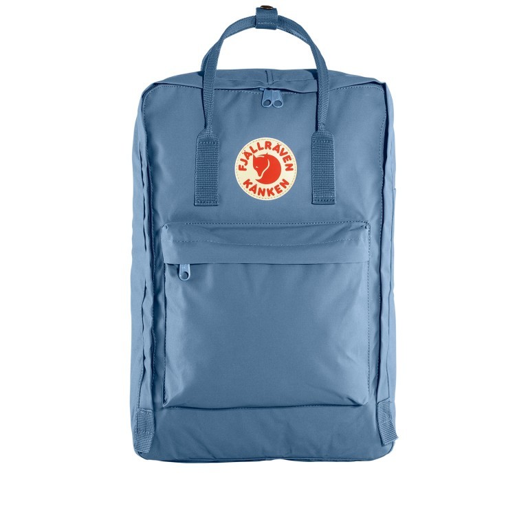 Rucksack Kånken Laptop 17 Zoll Blue Ridge, Farbe: blau/petrol, Marke: Fjällräven, EAN: 7323450315511, Abmessungen in cm: 30x42x18, Bild 1 von 15