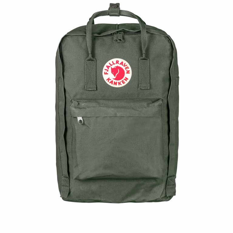 Rucksack Kånken Laptop 17 Zoll Forest Green, Farbe: grün/oliv, Marke: Fjällräven, EAN: 7392158692491, Abmessungen in cm: 30x42x18, Bild 1 von 15