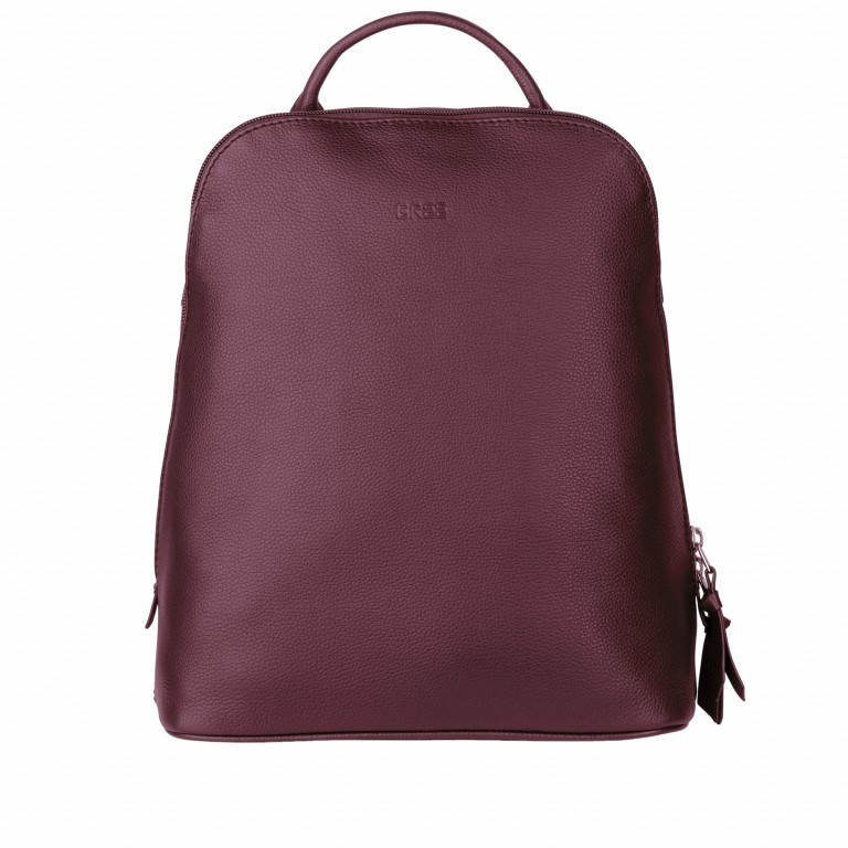 Rucksack Cary 4 375-004 Port Royal, Farbe: rot/weinrot, Marke: Bree, EAN: 4038671014534, Abmessungen in cm: 27x32x12.5, Bild 1 von 1