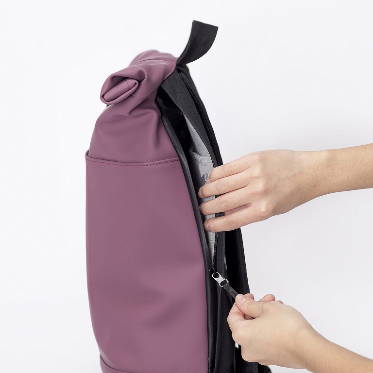 Rucksack Lotus Hajo Medium Blackberry, Farbe: rosa/pink, Marke: Ucon Acrobatics, EAN: 4260515652903, Abmessungen in cm: 30x45x12, Bild 4 von 16