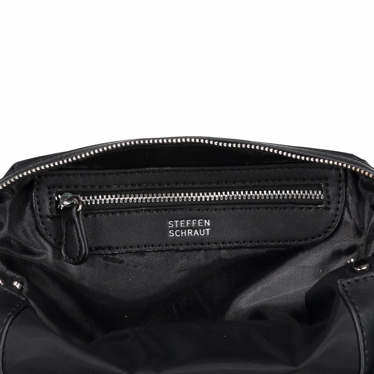 Kosmetiktasche Austin Black, Farbe: schwarz, Marke: Steffen Schraut, EAN: 8052790633625, Abmessungen in cm: 20x12x10, Bild 3 von 4