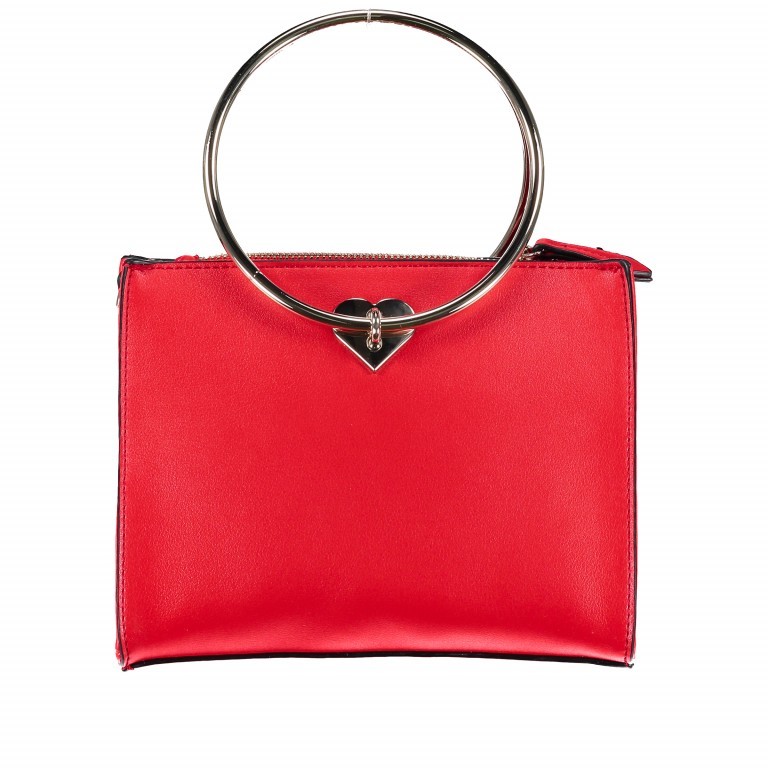 Handtasche Aladdin Rosso, Farbe: rot/weinrot, Marke: Valentino Bags, EAN: 8052790576694, Abmessungen in cm: 20.5x16x9, Bild 5 von 6