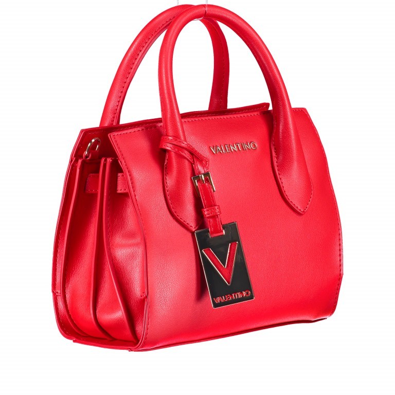 Handtasche Memento Rosso, Farbe: rot/weinrot, Marke: Valentino Bags, EAN: 8052790581650, Abmessungen in cm: 22x19x10, Bild 2 von 6