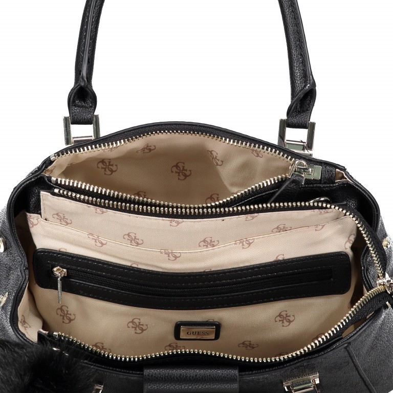 Handtasche Coal, Farbe: anthrazit, Marke: Guess, EAN: 0190231173083, Abmessungen in cm: 29x20x12, Bild 4 von 7