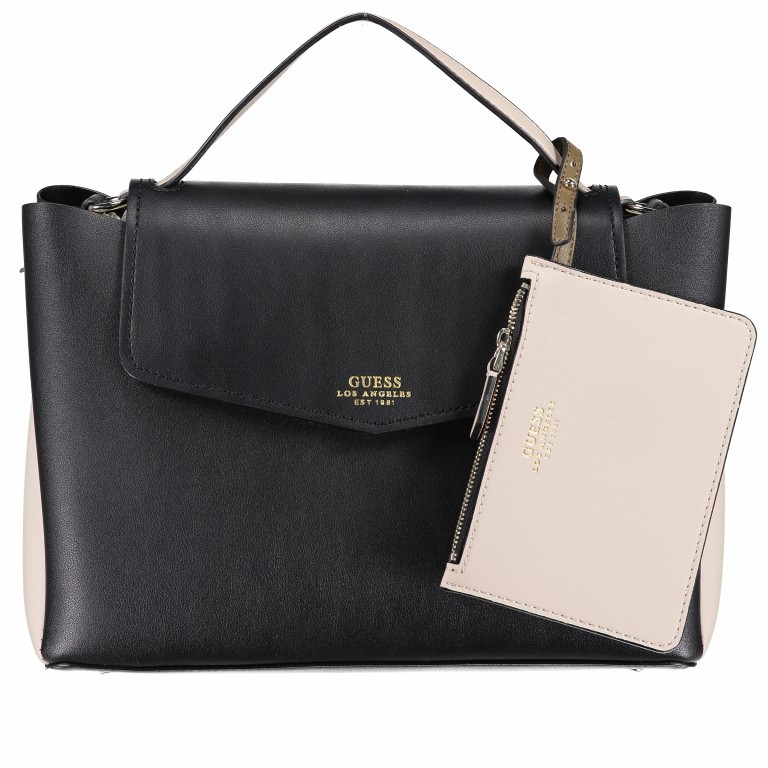 Handtasche Black, Farbe: schwarz, Marke: Guess, EAN: 0190231172192, Abmessungen in cm: 33x23x12, Bild 3 von 7