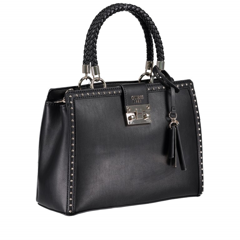 Handtasche Black, Farbe: schwarz, Marke: Guess, EAN: 0190231179399, Abmessungen in cm: 31.5x22x13, Bild 2 von 6