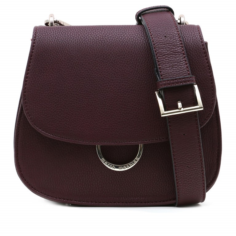 Handtasche JODIE-80242 Wine, Farbe: rot/weinrot, Marke: Merch Mashiah, EAN: 4251472905249, Abmessungen in cm: 23.5x20x7.5, Bild 1 von 8