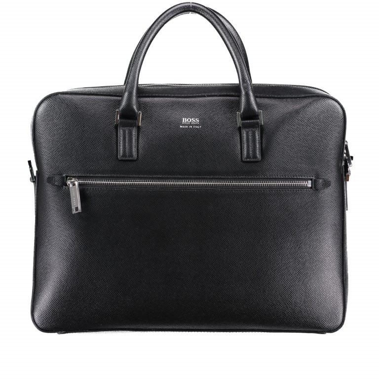 Aktentasche Signature Documentcase S Laptop Black, Farbe: schwarz, Marke: Boss, EAN: 4029048026434, Abmessungen in cm: 38.5x29x8, Bild 1 von 6