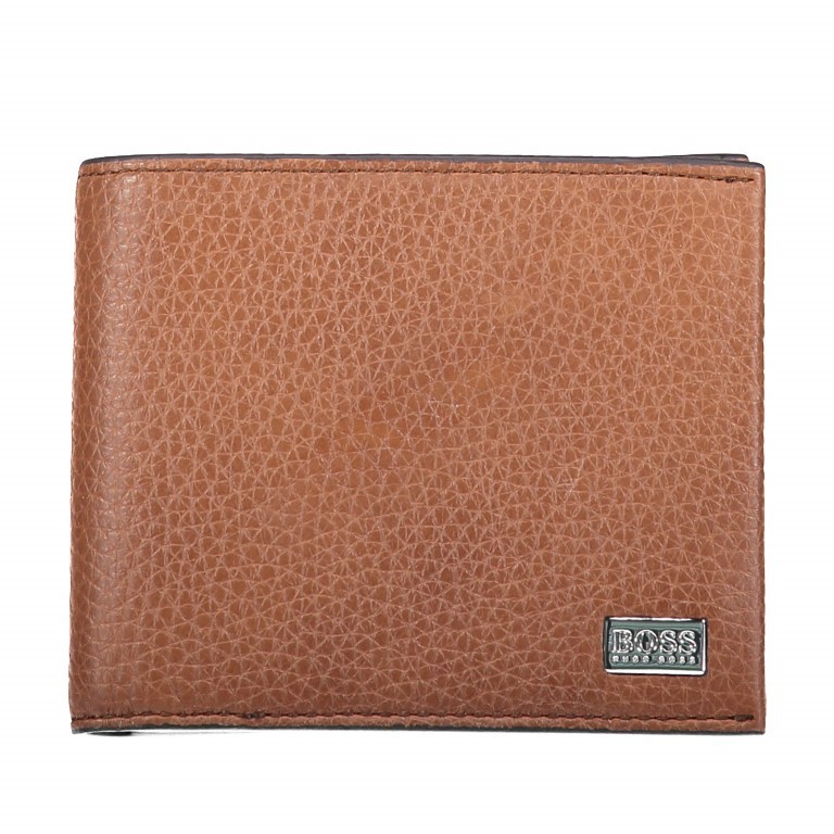 Geldbörse Crosstown Trifold Wallet Light Pastel Brown, Farbe: cognac, Marke: Boss, EAN: 4029048026281, Abmessungen in cm: 11.5x9x2, Bild 1 von 4