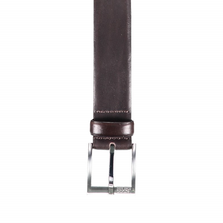 Gürtel Erron Bundweite 100 CM Dark Brown, Farbe: braun, Marke: BOSS, EAN: 4043861836247, Bild 2 von 3