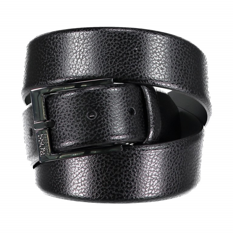 Gürtel Elloy Bundweite 110 CM Black, Farbe: schwarz, Marke: BOSS, EAN: 4029047485164, Bild 1 von 3