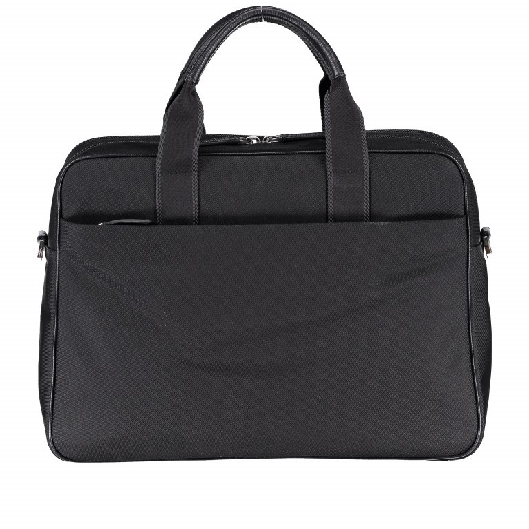 Aktentasche Meridian D-Documentcase Black, Farbe: schwarz, Marke: BOSS, EAN: 4029048026588, Abmessungen in cm: 42x31x14, Bild 6 von 7