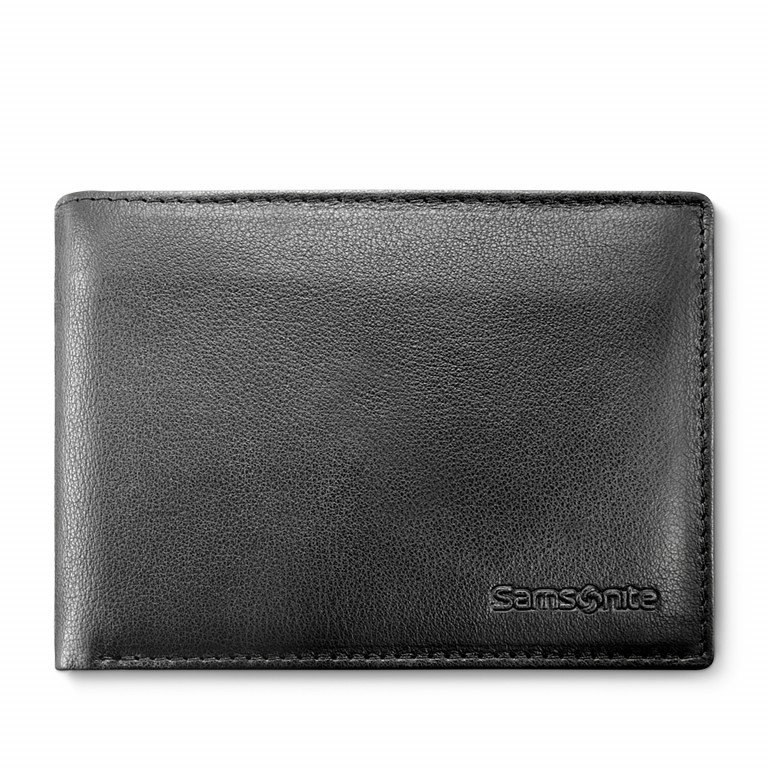 Geldbörse Special Piece 62749 Black, Farbe: schwarz, Marke: Samsonite, EAN: 5414847523205, Abmessungen in cm: 12x9x1.5, Bild 1 von 4