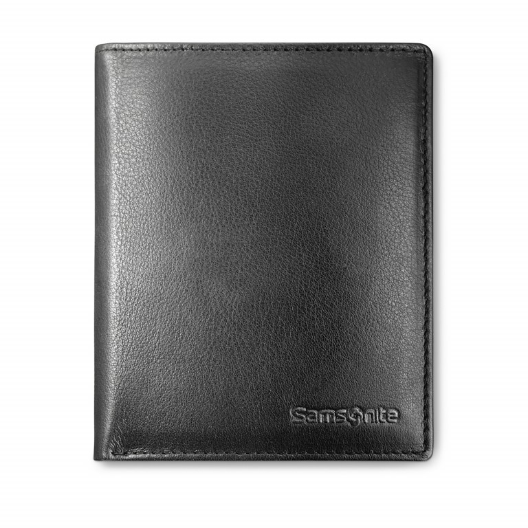 Geldbörse Special Piece 62751 Black, Farbe: schwarz, Marke: Samsonite, EAN: 5414847523229, Abmessungen in cm: 10x12x2, Bild 1 von 4
