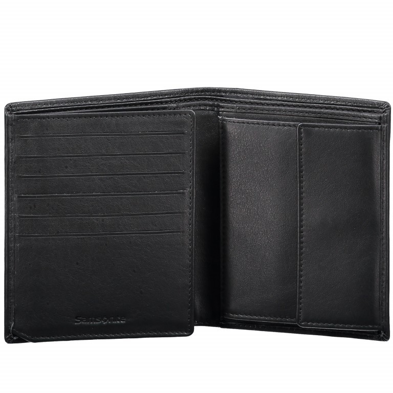 Geldbörse Special Piece 62751 Black, Farbe: schwarz, Marke: Samsonite, EAN: 5414847523229, Abmessungen in cm: 10x12x2, Bild 2 von 4