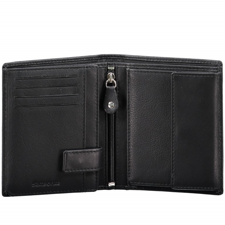 Geldbörse Special Piece 62752 Black, Farbe: schwarz, Marke: Samsonite, EAN: 5414847523236, Abmessungen in cm: 10x12x2, Bild 2 von 4