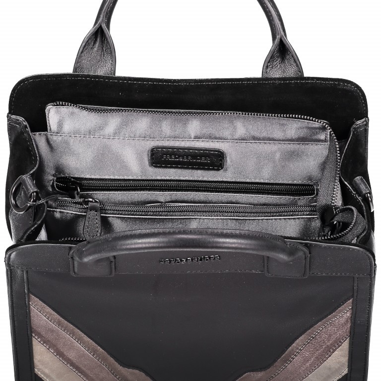 Shopper Triangle Tamer 112-439 Black Shades, Farbe: schwarz, Marke: FredsBruder, EAN: 4250813623958, Abmessungen in cm: 30x27x15, Bild 4 von 6