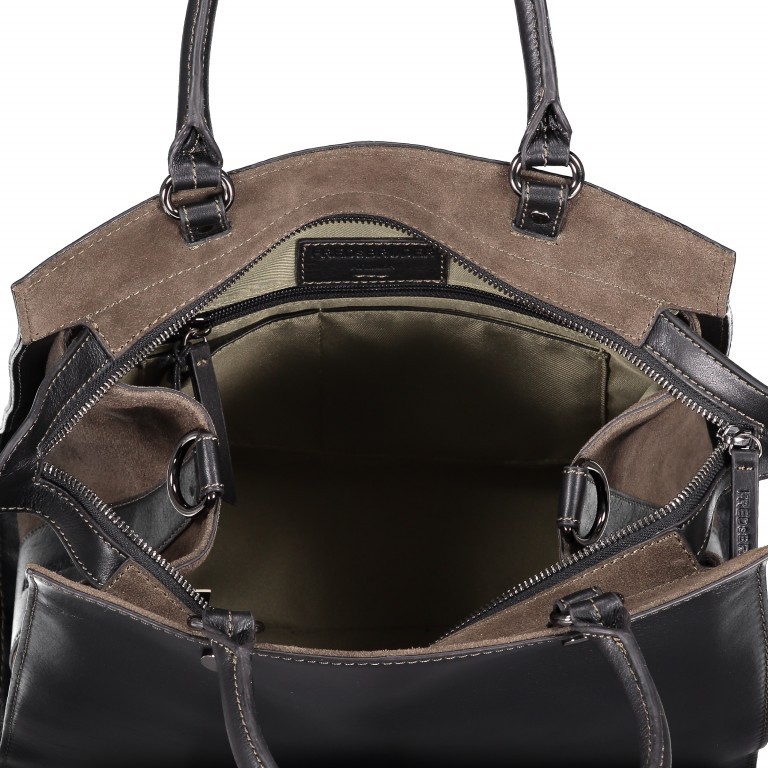 Bag Shopper Atelier Pop Dada Black, Farbe: schwarz, Marke: FredsBruder, EAN: 4250813631830, Abmessungen in cm: 32x29x12.5, Bild 4 von 7