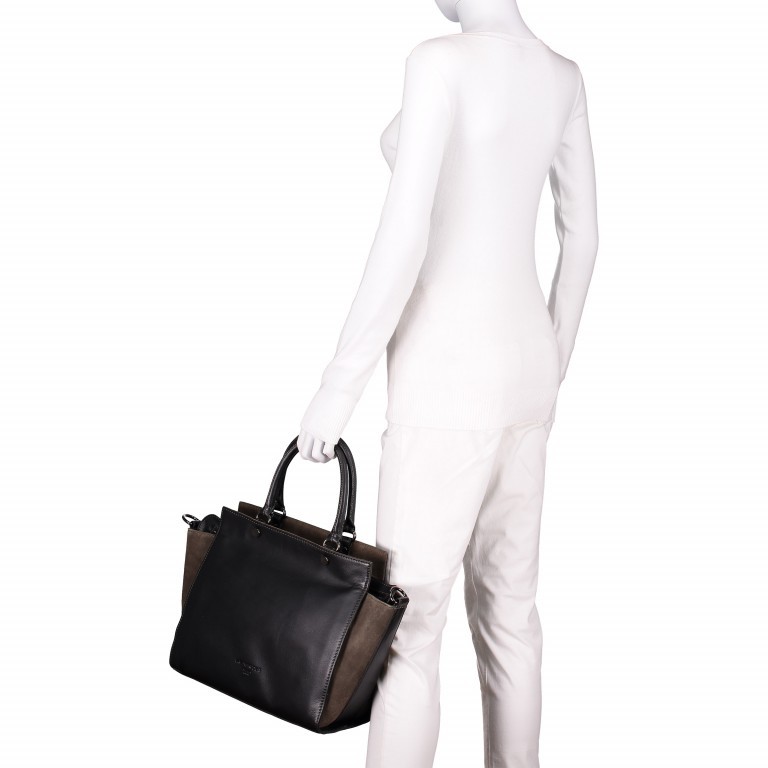 Bag Shopper Atelier Pop Dada Black, Farbe: schwarz, Marke: FredsBruder, EAN: 4250813631830, Abmessungen in cm: 32x29x12.5, Bild 7 von 7