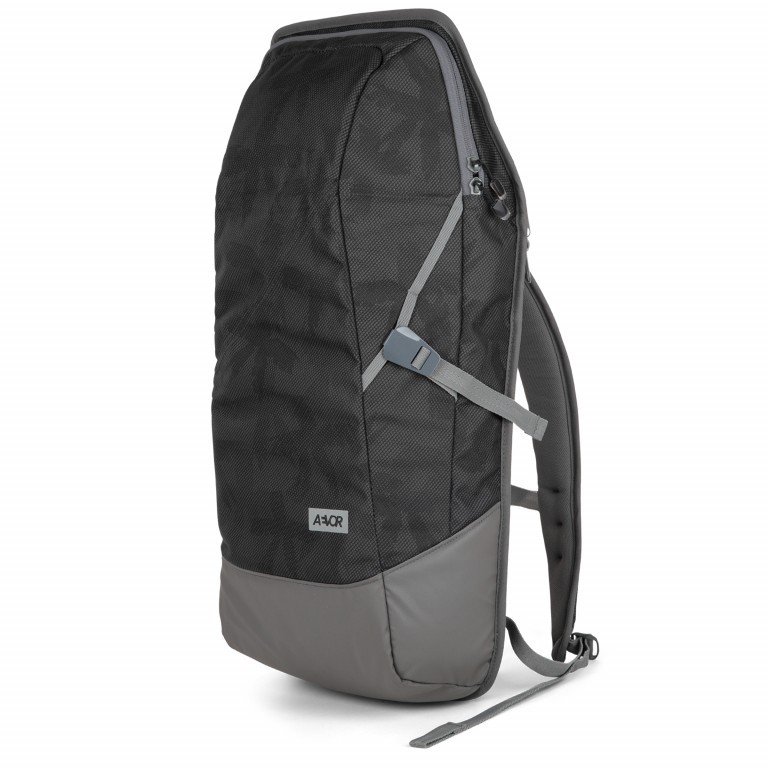 Rucksack Daypack Palm Black, Farbe: schwarz, Marke: Aevor, EAN: 4057081021789, Abmessungen in cm: 34x48x14, Bild 3 von 12