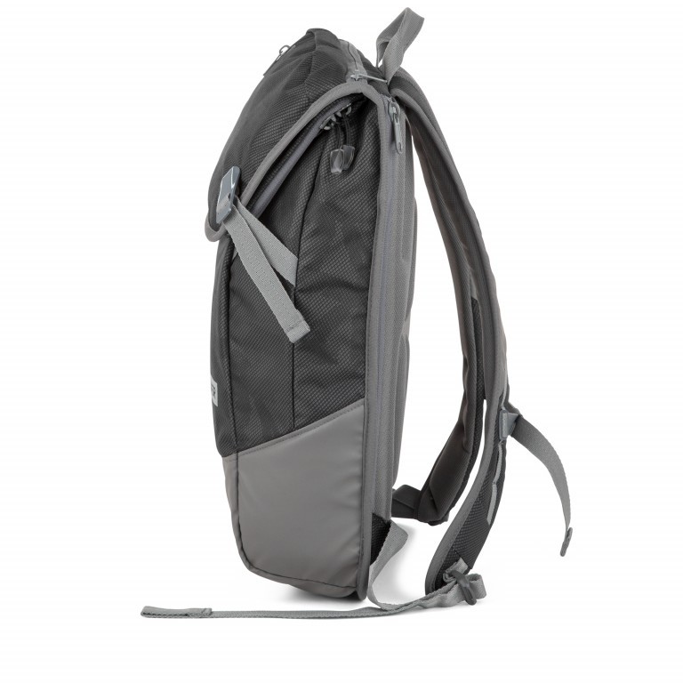 Rucksack Daypack Palm Black, Farbe: schwarz, Marke: Aevor, EAN: 4057081021789, Abmessungen in cm: 34x48x14, Bild 4 von 12