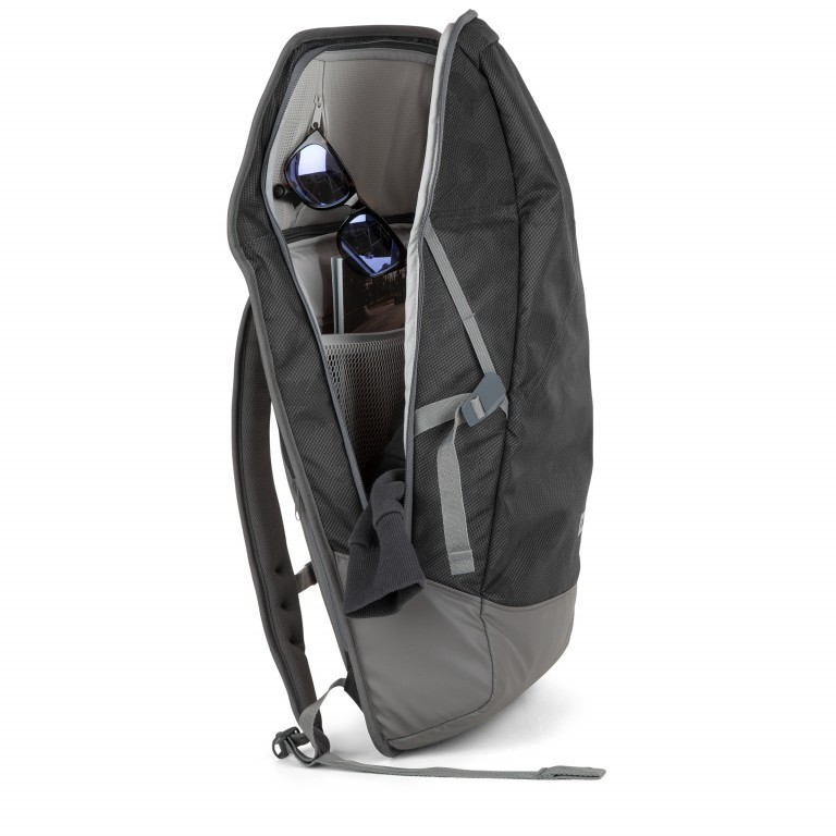 Rucksack Daypack Palm Black, Farbe: schwarz, Marke: Aevor, EAN: 4057081021789, Abmessungen in cm: 34x48x14, Bild 6 von 12