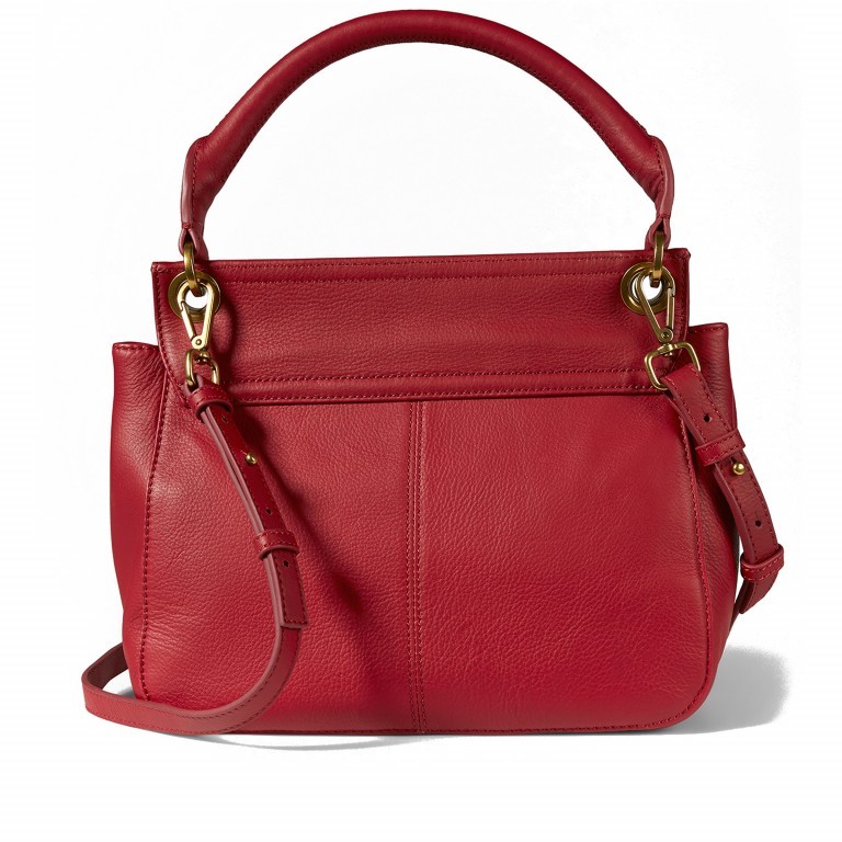 Handtasche Ava Chili Red, Farbe: rot/weinrot, Marke: Marc O'Polo, EAN: 4059184027217, Abmessungen in cm: 28.5x26.5x12, Bild 5 von 8