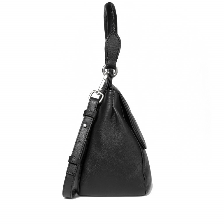 Handtasche Ava Black, Farbe: schwarz, Marke: Marc O'Polo, EAN: 4059184027255, Abmessungen in cm: 28.5x26.5x12, Bild 2 von 8