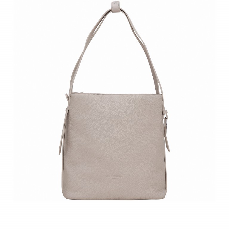 Beuteltasche Heavy Pebble Millenium Hobo M String Grey, Farbe: cognac, Marke: Liebeskind Berlin, EAN: 4058629066828, Abmessungen in cm: 27x29x14, Bild 1 von 5