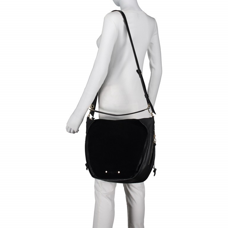 Umhängetasche Crossbag Comisu Saddy M Black, Farbe: schwarz, Marke: Liebeskind Berlin, EAN: 4058629068389, Abmessungen in cm: 34x31x14, Bild 3 von 7