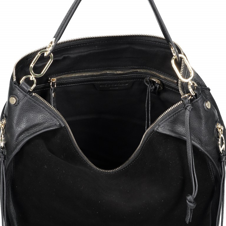 Umhängetasche Crossbag Comisu Saddy M Black, Farbe: schwarz, Marke: Liebeskind Berlin, EAN: 4058629068389, Abmessungen in cm: 34x31x14, Bild 4 von 7
