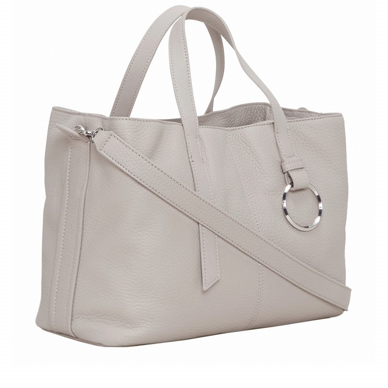 Tasche Heavy Pebble Millenium Satchel L String Grey, Farbe: cognac, Marke: Liebeskind Berlin, EAN: 4058629066972, Abmessungen in cm: 34x33x16, Bild 4 von 5