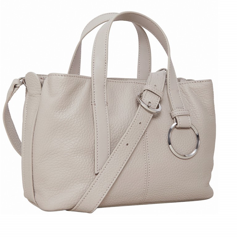 Shopper Heavy Pebble Millenium Satchel M String Grey, Farbe: cognac, Marke: Liebeskind Berlin, EAN: 4058629067023, Bild 4 von 6