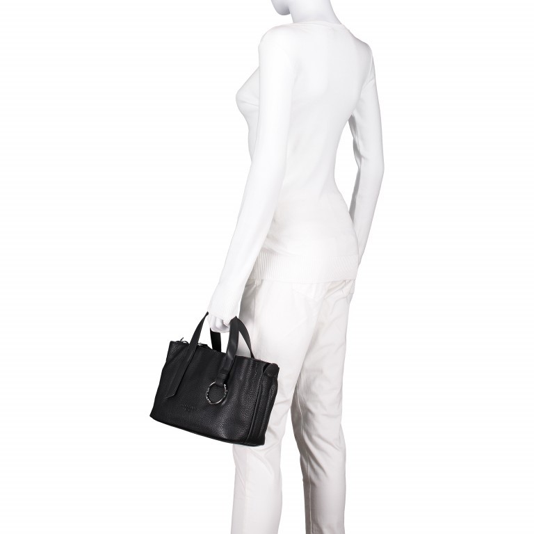 Shopper Heavy Pebble Millenium Satchel M String Grey, Farbe: cognac, Marke: Liebeskind Berlin, EAN: 4058629067023, Bild 5 von 6