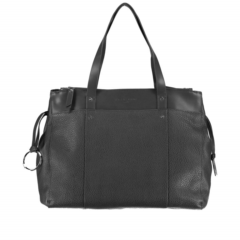 Shopper Heavy Pebble Split Shopper L Black, Farbe: schwarz, Marke: Liebeskind Berlin, EAN: 4058629056614, Abmessungen in cm: 40x30x12, Bild 1 von 7