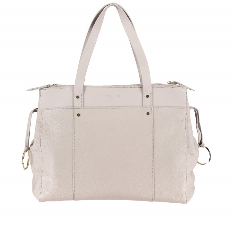 Shopper Heavy Pebble Split Shopper L String Grey, Farbe: cognac, Marke: Liebeskind Berlin, EAN: 4058629056607, Abmessungen in cm: 40x30x12, Bild 1 von 7