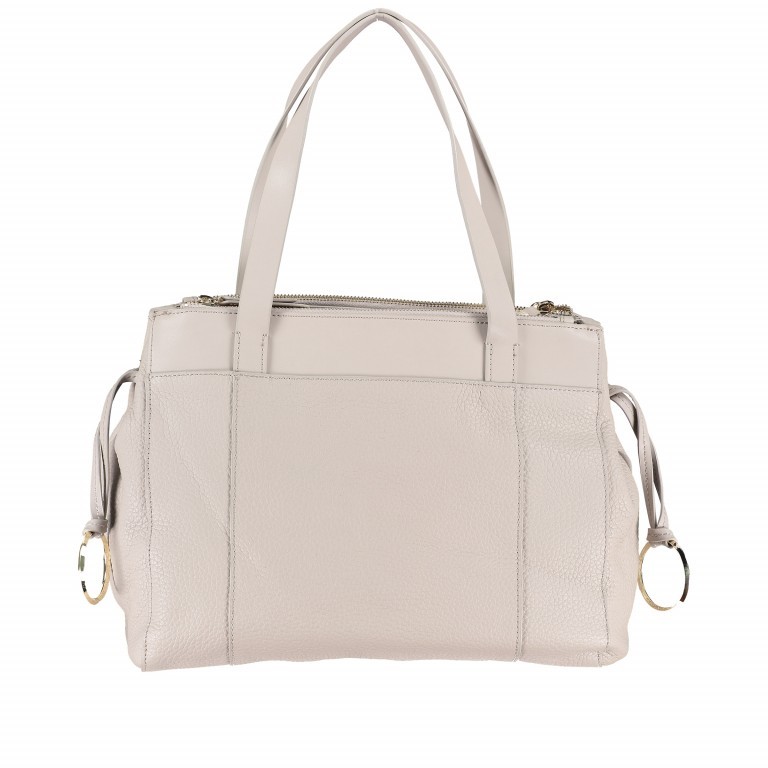 Shopper Heavy Pebble Split Shopper M String Grey, Farbe: cognac, Marke: Liebeskind Berlin, EAN: 4058629056652, Abmessungen in cm: 33x26x12, Bild 5 von 7