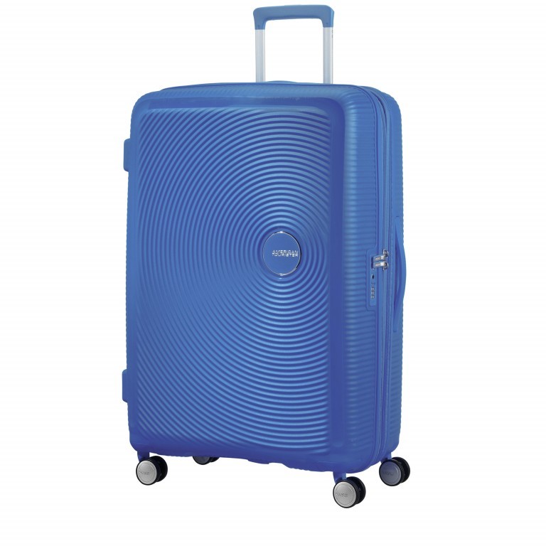 Trolley Soundbox 4-Rollen 77 cm Midnight Navy, Farbe: blau/petrol, Marke: American Tourister, EAN: 5414847772184, Abmessungen in cm: 51.5x77x29.5, Bild 1 von 9