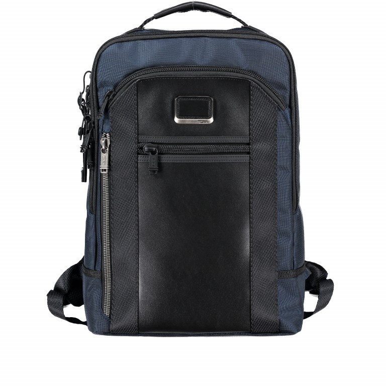 Rucksack Alpha Bravo Davis Navy, Farbe: blau/petrol, Marke: Tumi, EAN: 0742315395470, Abmessungen in cm: 29x42x10.8, Bild 1 von 7