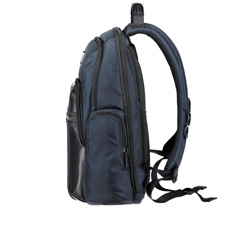 Rucksack Alpha Bravo Nellis Navy, Farbe: blau/petrol, Marke: Tumi, EAN: 0742315394732, Abmessungen in cm: 35.5x40.5x16, Bild 3 von 6