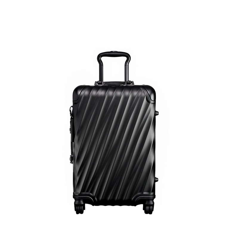 Koffer 19Degree International Carry On 4-Rollen 56 cm Matte Black, Farbe: schwarz, Marke: Tumi, EAN: 0742315355207, Abmessungen in cm: 35.5x56x23, Bild 1 von 5