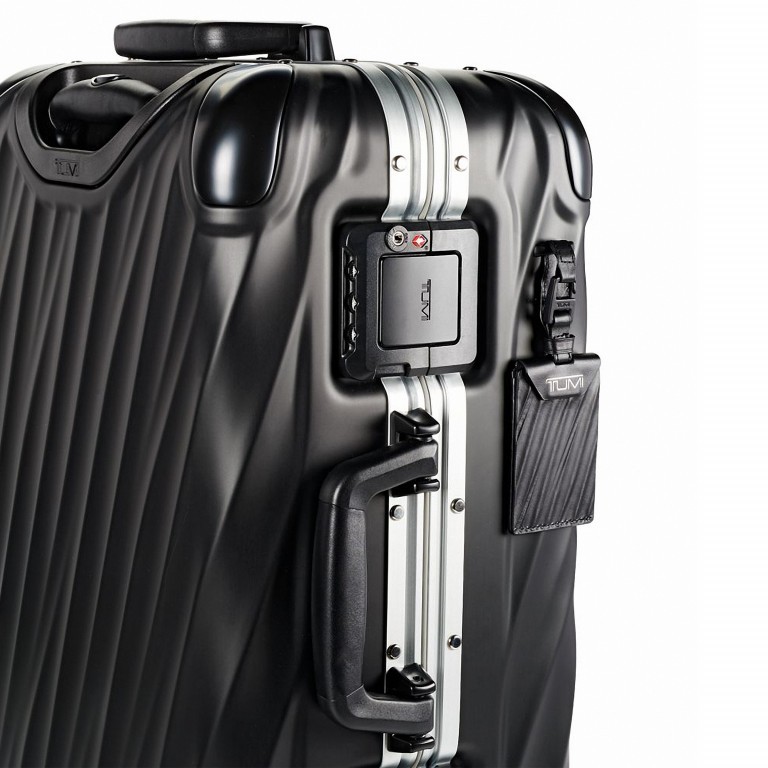 Koffer 19Degree International Carry On 4-Rollen 56 cm Matte Black, Farbe: schwarz, Marke: Tumi, EAN: 0742315355207, Abmessungen in cm: 35.5x56x23, Bild 5 von 5